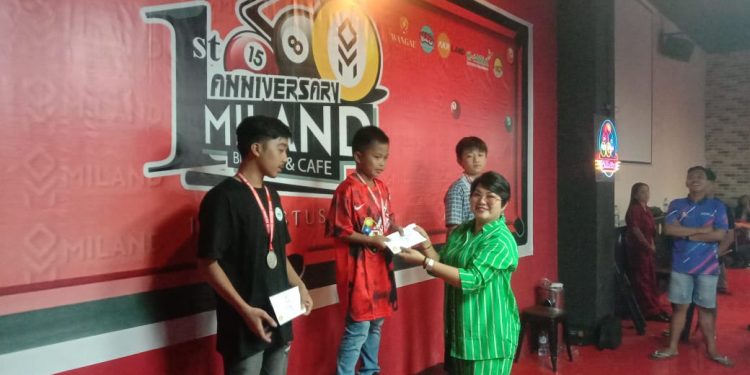 Miland Billiard Cafe Sukses Cetak Atlet Junior Berbakat