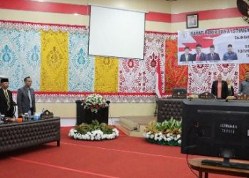 Ketua Meiddy Pimpin Rapat Paripurna Sidang Tahunan, Dengarkan Pidato Presiden RI