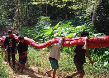Siap Kibarkan Bendera Raksasa Di Puncak I’Pakinya Pusian, Pemuda KT Morigon Dapat Apresiasi