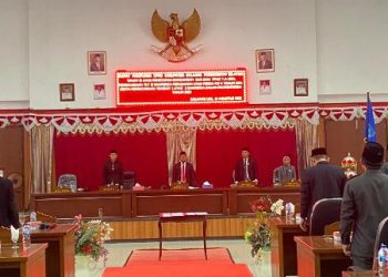 Gelar Rapat Istimewa, DPRD Bolsel Paripurnakan Sejumlah Draft Rancangan