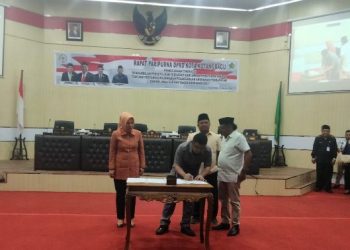 Melalui Paripurna, Pertanggungjawaban APBD Tahun 2022 Diterima dan Disetujui Enam Fraksi DPRD Kotamobagu