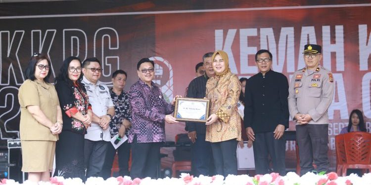 Walikota Kotamobagu Hadiri Pembukaan Kemah Kerja Pemuda GMIBM 2023