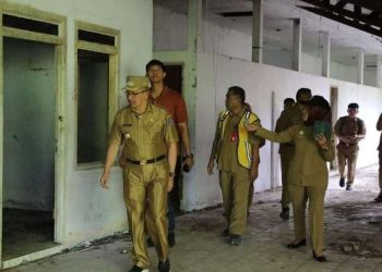 Tinjau Eks Rudis MMS, Pj Walikota Perintahkan Dinas PUPR Lakukan Pembersihan