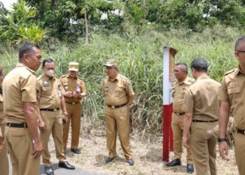 Pastikan Tapal Batas Wilayah Administrasi, Pj Walikota Turun Lapangan