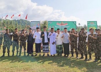 Di Desa Biniha, Bupati dan PCNU Bolsel Gelar Hari Santri Nasional Tahun 2023