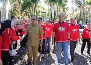 Ini Yang Di Bahas Pj Walikota Bersama Pastor Paroki Kristus Raja dan Pengurus DPP