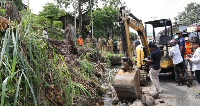 Tangani Daerah Rawan Bencana, Dinas PUPR Kotamobagu Tetap Lakukan Koordinasi