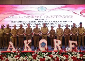Hadiri Rakorev Pelaksanaan RKPD, Ini Tujuan Agenda Yang Dihadiri Pj Walikota Asripan Nani