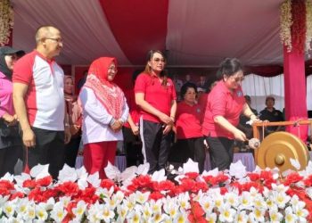 Canangkan Gebyar Hari Ibu Ke-95, Pj Walikota Sambut Ketua TP PKK Sulut