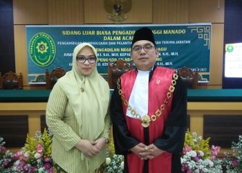 Jifly Adam Resmi Pimpin Pengadilan Negeri Kotamobagu