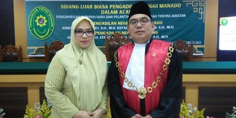 Jifly Adam Resmi Pimpin Pengadilan Negeri Kotamobagu