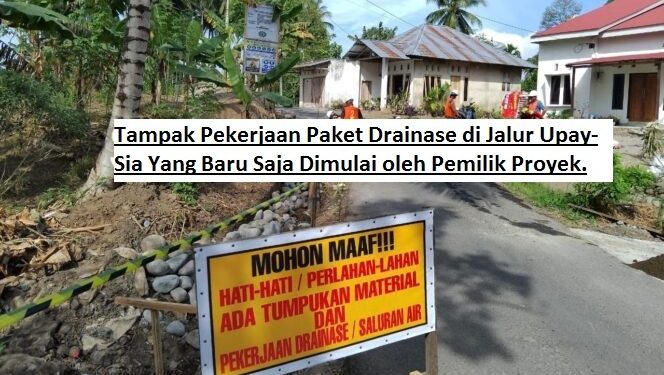 Mulai Running, Dinas PUPR Awasi 2 Paket Lelang dan 15 PL Proyek Drainase