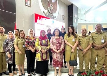 Budayakan Gemar Baca, Bunda Literasi Kotamobagu Hadiri Sosialisasi Di Ruang Mapalus