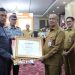 Capai Nilai Tertinggi Di Sulut, Pj Walikota Terima Penghargaan Kota Peduli HAM 2023
