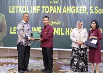 Wakili Pimpinan Daerah Se-BMR, Pj Walikota Lepas Dan Sambut Dandim 1303 Bolmong