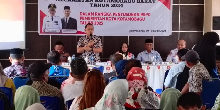 Musrenbang Tingkat Kecamatan Dimulai, Kotamobagu Barat Jadi Pemula RKPD Tahun 2025