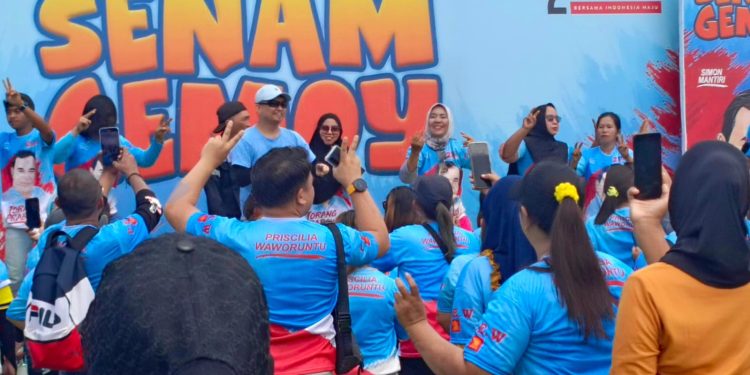 Gemoy Guncang Lapangan Daagon Desa Lolak, Mantiri : Pra-Gib Harga Diri Sulut