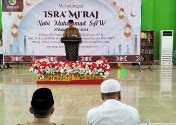 Di Agenda Isra Mi’raj, Pj Walikota Ajak Masyarakat Gunakan Hak Pilih