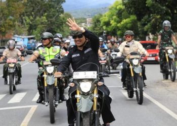 Lebih Dekat Pantau Pelaksanaan Pemilu, Pj Walikota Gandeng Dandim dan Kapolres