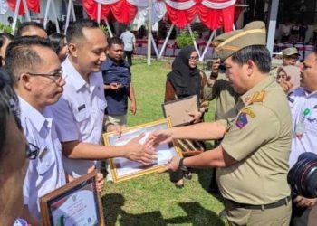 Sukses Bina Program K3, Pemkot Terima Penghargaan Tingkat Nasional