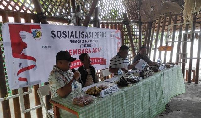 Gelar Sosper Di Wisata Lolak, Ketua DPRD Fokus Bahas Lembaga Adat