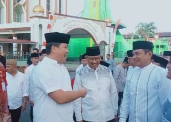 Pj Walikota Sambut Hangat Tim Safari Ramadhan Wagub Sulut