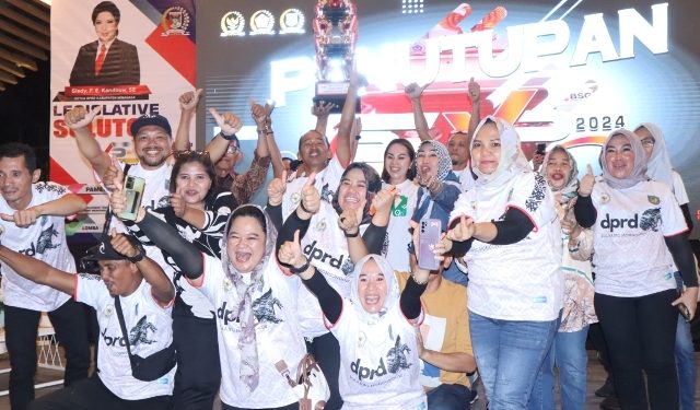 DPRD Bolmong Sabet Stand Terbaik d Legislative Expo ke-XII Tondano