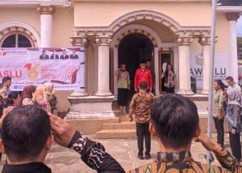 Peringati HUT Ke-16 Bawaslu, Radikal Pimpin Apel dan Tekankan Hal Berikut