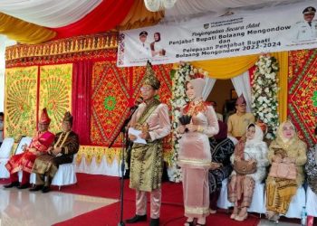 Pemkab Bolmong Sambut Pj Bupati Mokoginta dan Lepas Mokodompit Secara Adat