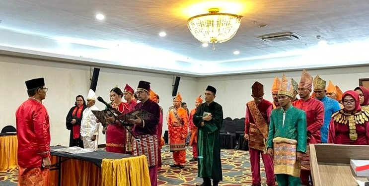 Gelar Sumpah Janji 45 Anggota Panwascam, Ini Harapan Ketua Bawaslu Bolmong