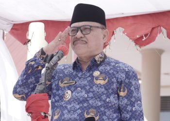 Pimpin Upacara Peringatan Harkitnas, Pj Bupati Sampaikan Amanat MenKominfo