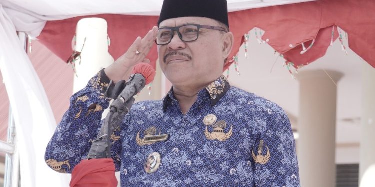 Pimpin Upacara Peringatan Harkitnas, Pj Bupati Sampaikan Amanat MenKominfo