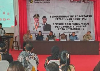 Tekan Angka Stunting, Pj Walikota Kukuhkan Tim PPS Kotamobagu