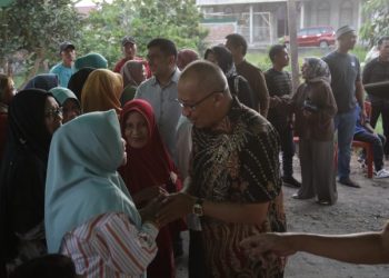Hadiri Perayaan Binarundak, Masyarakat Motbes Sambut Pj Walikota dan Rombongan