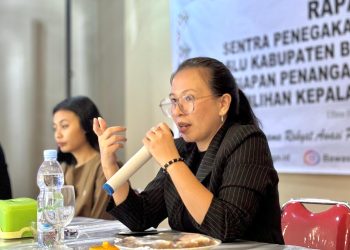 Awasi Pilkada, Neila Pimpin Rakor Sentra Gakumdu Bawaslu Bolmong