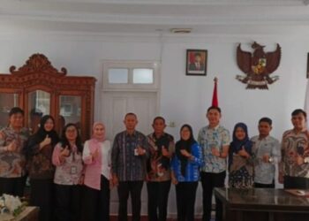 Bahas Desa Sadar Hukum, Pemkot Terima Kunker Kemenkuham Sulut