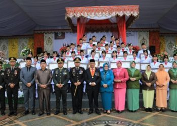 Sampaikan Amanat Kepala BPIP, Asripan Pimpin Upacara Harla Pancasila