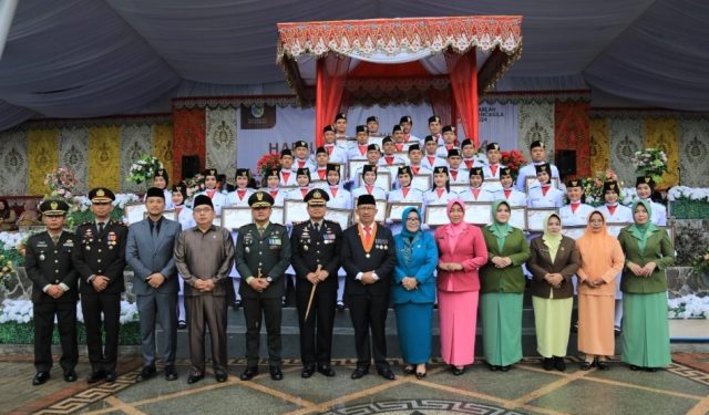 Sampaikan Amanat Kepala BPIP, Asripan Pimpin Upacara Harla Pancasila