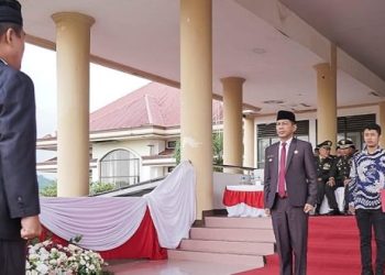 Peringati Harla Pancasila, Pemkab Bolmong Gelar Upacara Bersama