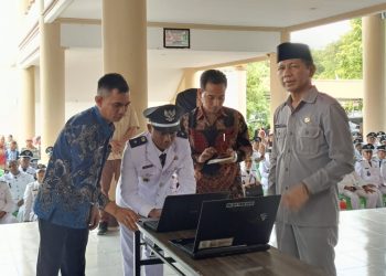 Difasilitasi Diskominfo, Desa Doloduo II Jadi Pilot Project Penerapan TTE