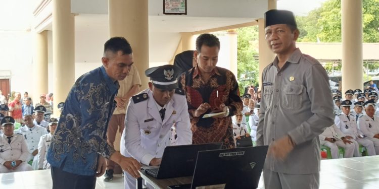 Difasilitasi Diskominfo, Desa Doloduo II Jadi Pilot Project Penerapan TTE