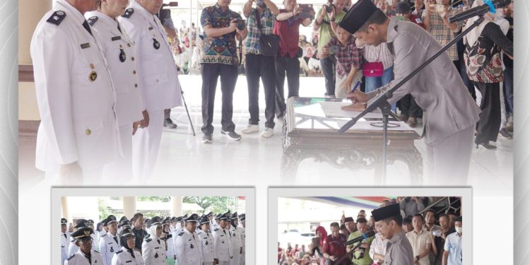 Gilir 193 Kades Se-Bolmong, Dokter Jusnan Serahkan SK Perpanjangan Tugas