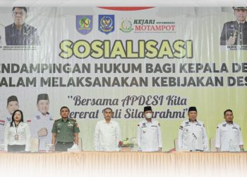 Buka Sosialisasi Pendampingan Hukum, Ini Pesan Pj Bupati Untuk Ratusan Kades