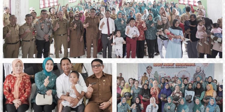 Bersama Ketua TP-PKK, Jusnan Sampaikan Makna Peringatan HAN 2024