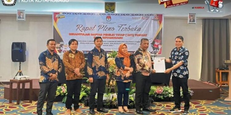 Bersama Forkopimda, Asripan Nani Hadiri Pisah Sambut Kapolres Kotamobagu