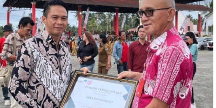 Sukses Lampaui Target PSA, Kotamobagu Raih Penghargaan Provinsi 