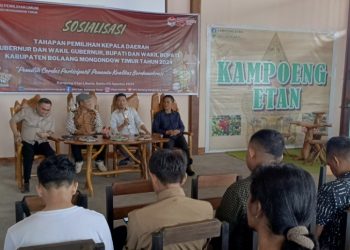 Siap Pilkada, KPUD Boltim Gelar Sosialisasi Tingkatkan Partisipatif Pemilih Cerdas