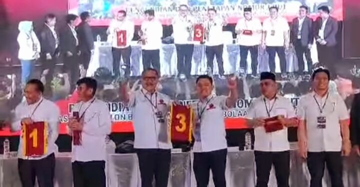 Metal Sesuai Nomor Urut 3, Limi-Welty Kompak Salam Pekik Merdeka