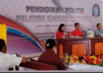 Welly – Anisya Jadi Pemateri di Pendidikan Politik GERMITA