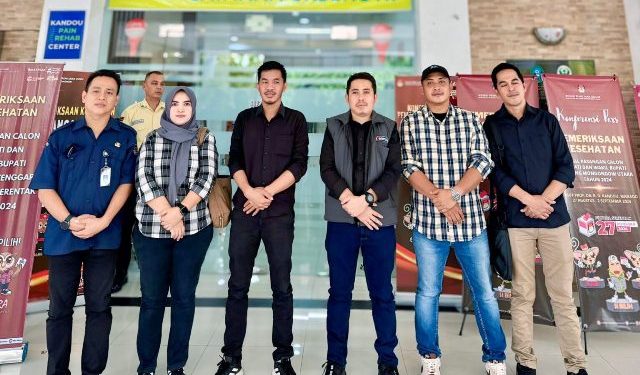 Pantau Langsung Tes Kesehatan, Ini Kata Ketua & Komisioner KPU Boltim